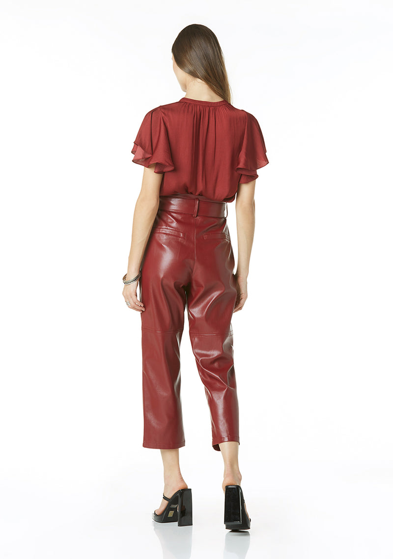 Kimiko Vegan Leather Pant - FINAL SALE