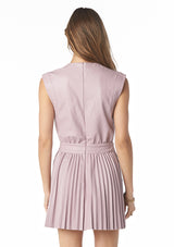 Betsy Vegan Leather Dress