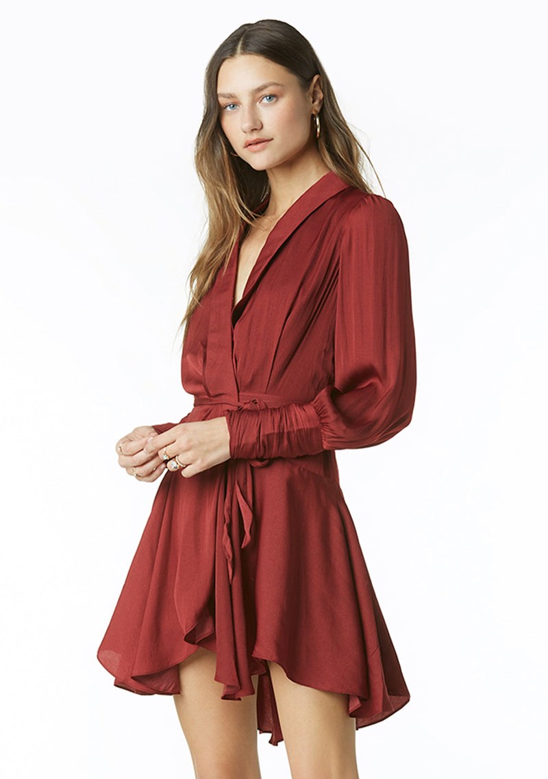 Glenna Poly Silk Dress - FINAL SALE