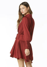 Glenna Poly Silk Dress - FINAL SALE