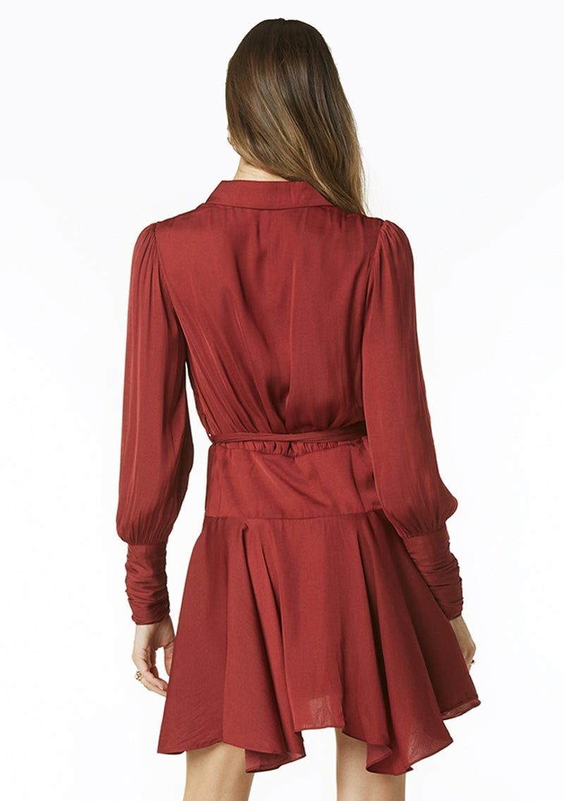 Glenna Poly Silk Dress - FINAL SALE