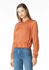 Mindi Satin Jacket