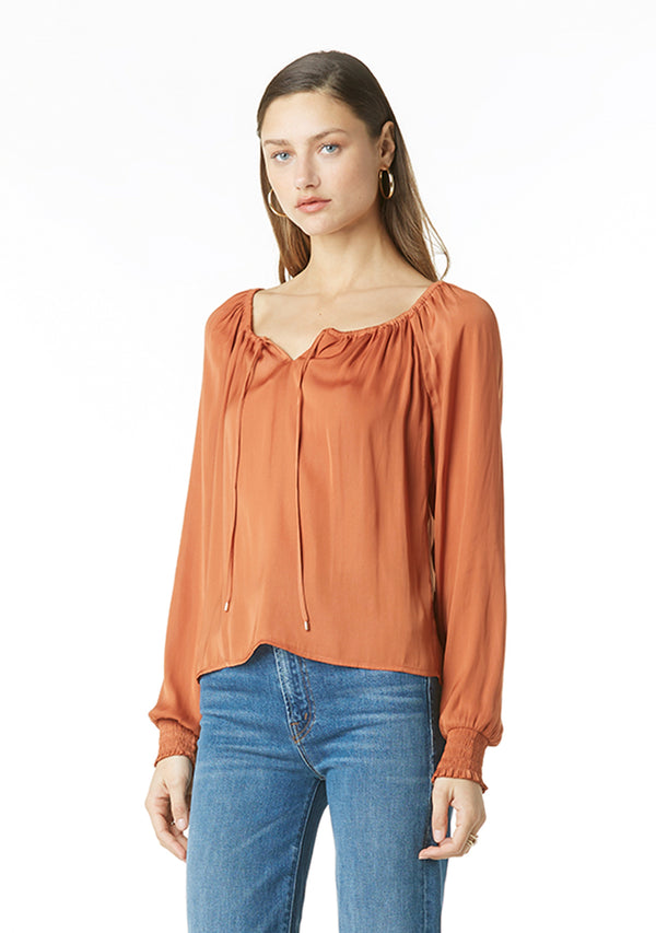 Karleen Satin Top