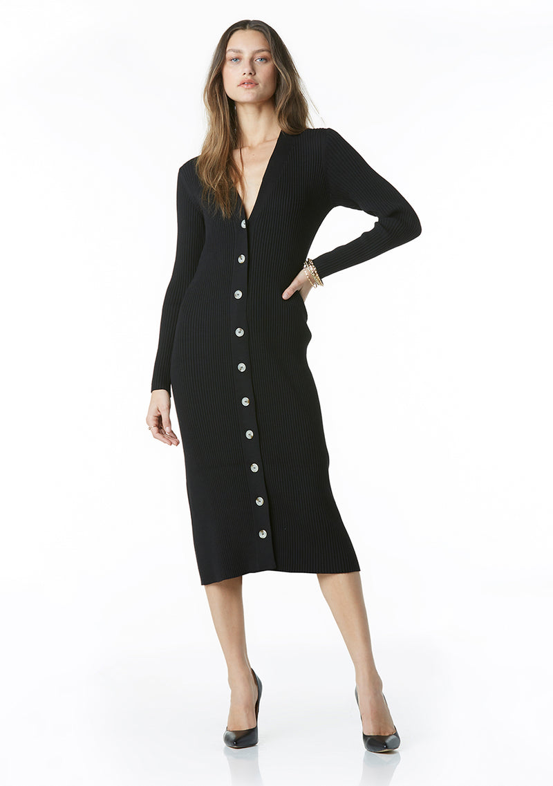 maeve pleated long-sleeve midi sweater dress Women's Maeve Midi Dress | Merlot Plaid