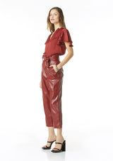 Kimiko Vegan Leather Pant - FINAL SALE