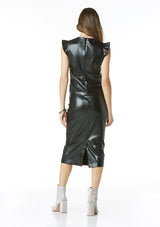 Galatia Leather Skirt