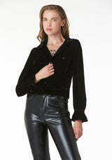 Lucinda Velour Jacket