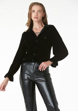 Lucinda Velour Jacket