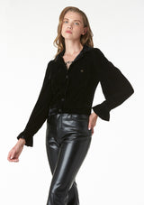 Lucinda Velour Jacket - FINAL SALE