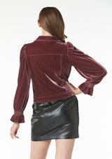 Lucinda Velour Jacket