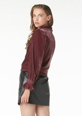 Lucinda Velour Jacket
