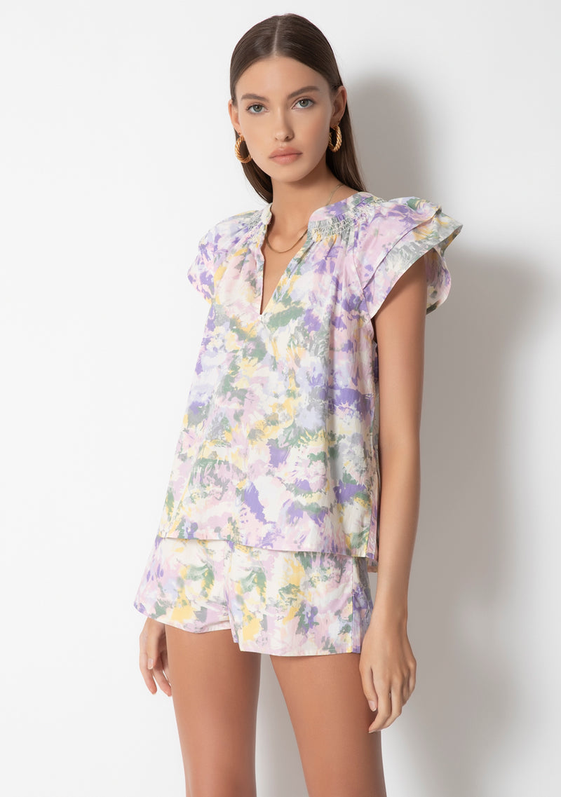 VIOLET TIE DYE