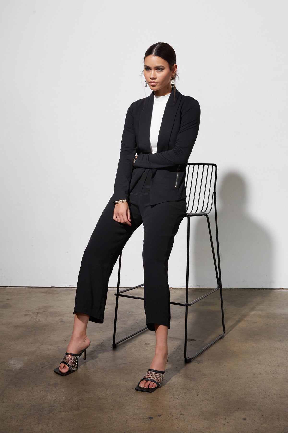 Ghost Blazer in Navy High-Twist | Shop Sid Mashburn