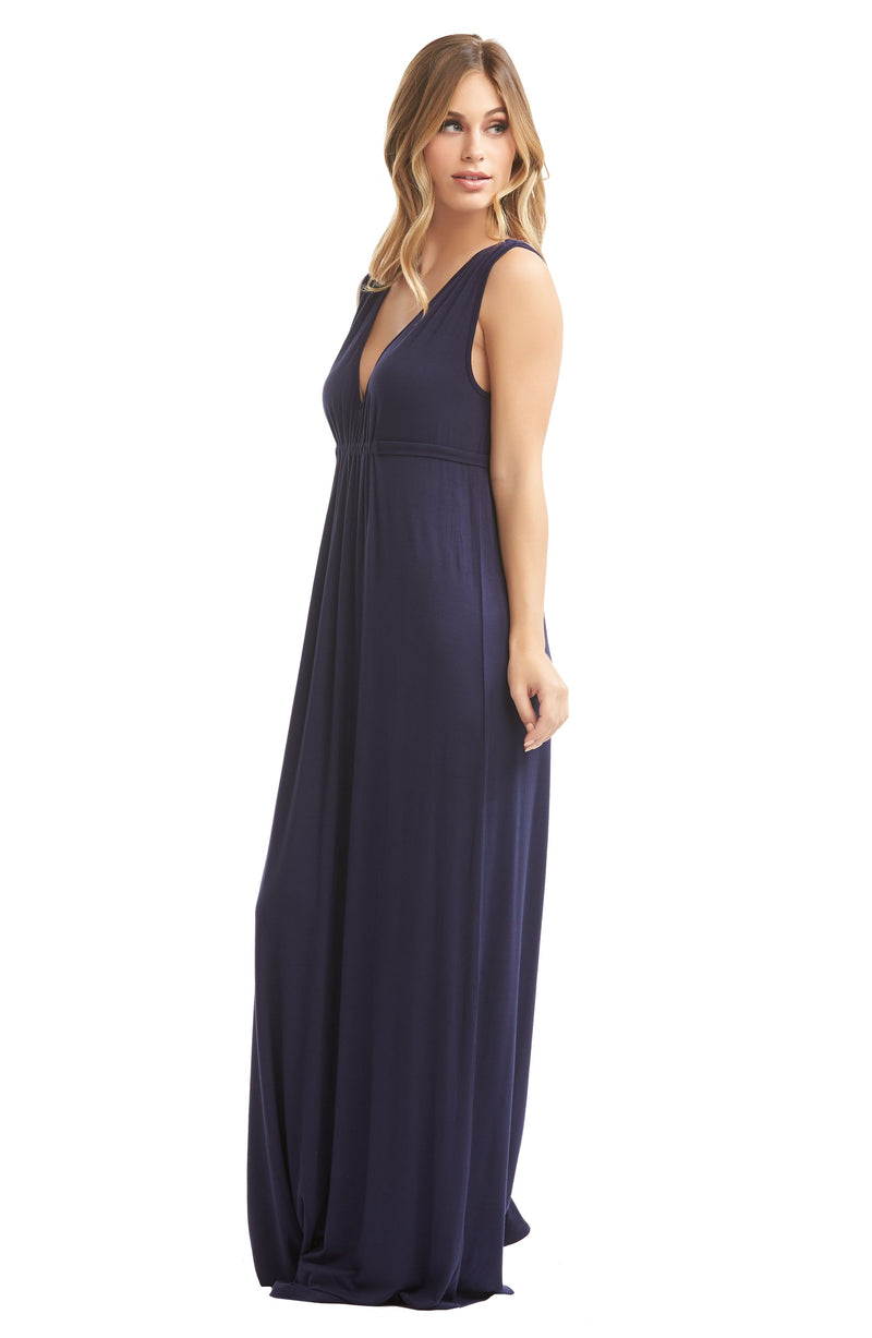 navy blue grecian dress The Athena Grecian Navy Blue Long Dress