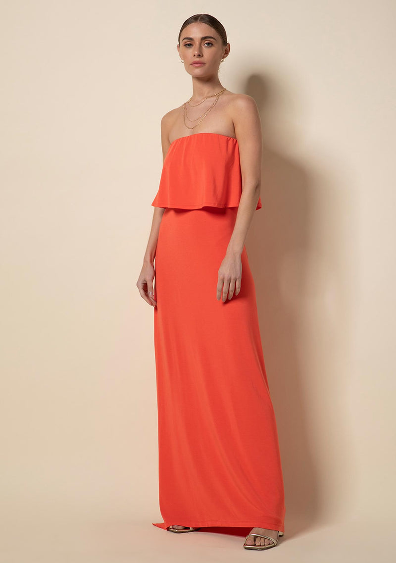 Rayon spandex maxi dress Clearance