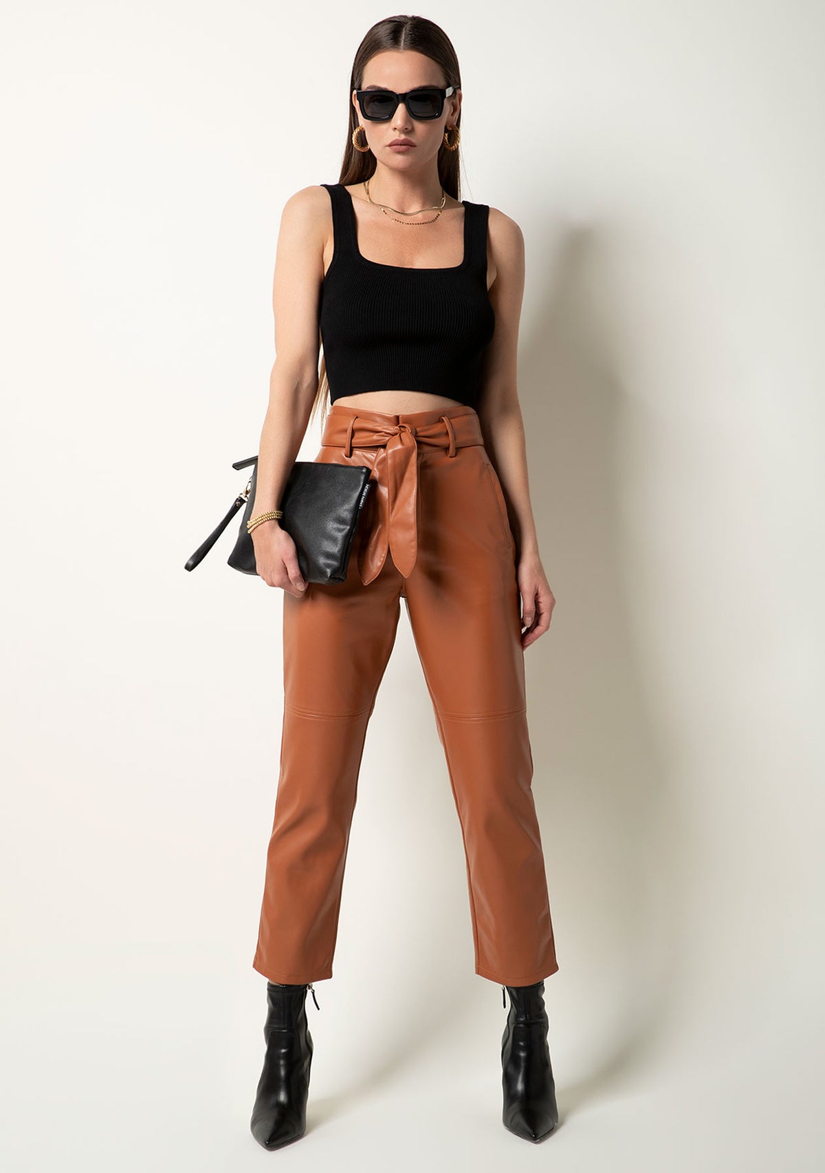 【BAON】Kimiko Color Cotton Wide Pants KIMIKO Wide-leg pants – YukiButtons