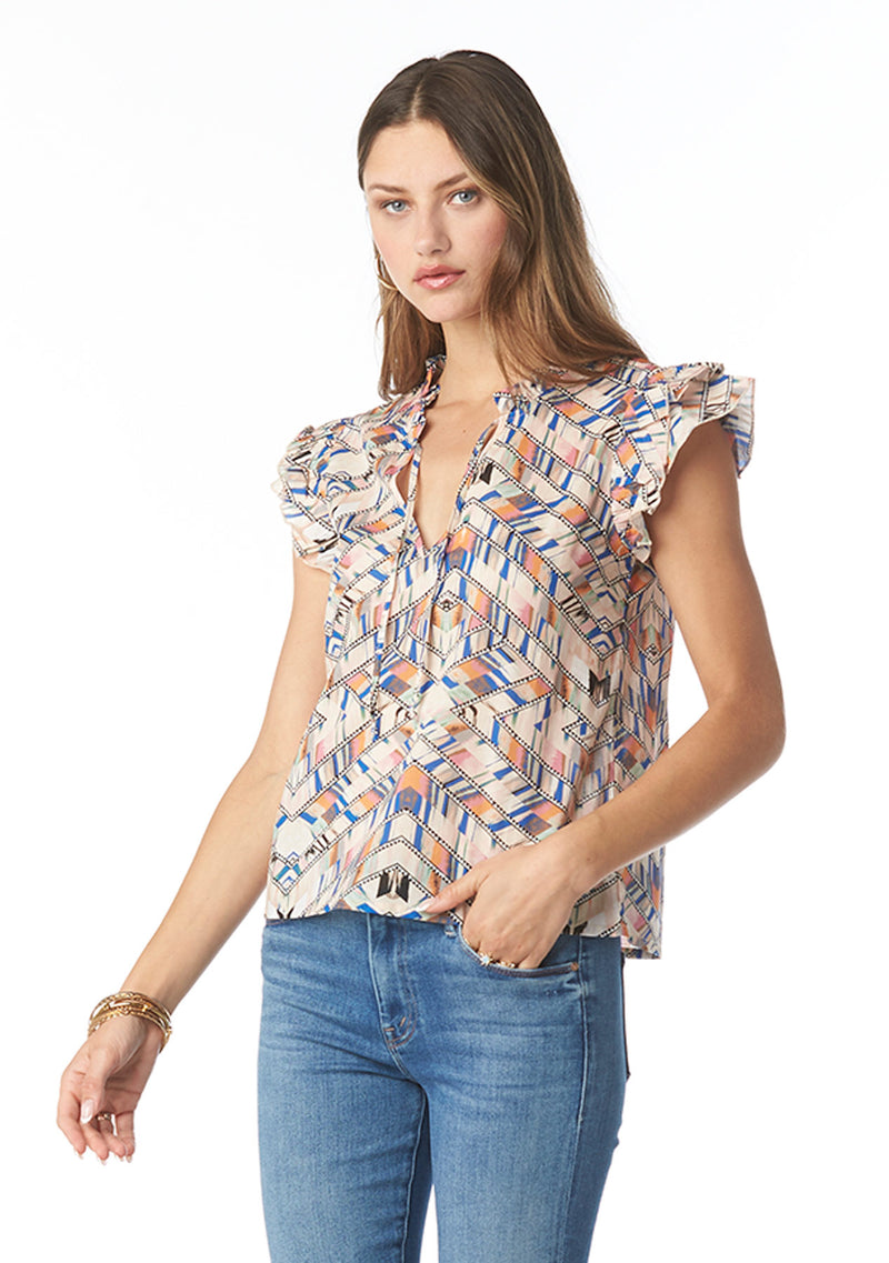 Zosia Patterned Top