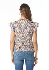 Zosia Patterned Top